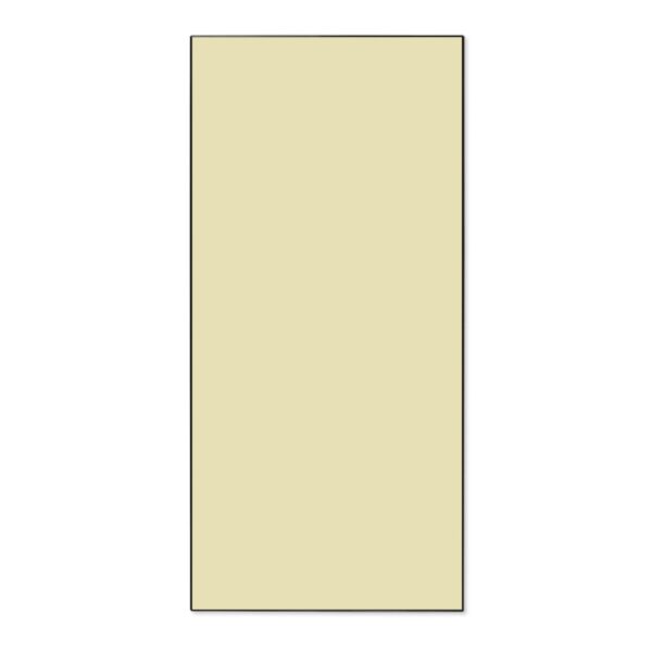 Banjado Magnettafel 37x78cm Magnetwand  Schwarz Aus Metall Magnetpinnwand Pinnwand Inkl. 4 Magnete Motiv Beige