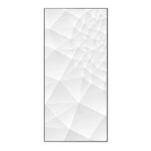 Banjado Magnettafel 37x78cm Magnetwand  Schwarz Aus Metall Magnetpinnwand Pinnwand Inkl. 4 Magnete Motiv Nautilus