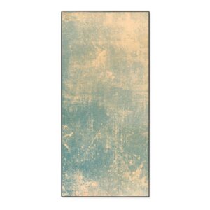Banjado Magnettafel 37x78cm Magnetwand  Schwarz Aus Metall Magnetpinnwand Pinnwand Inkl. 4 Magnete Motiv Patina Grün