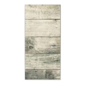 Banjado Magnettafel 37x78cm Magnetwand  Silber Aus Metall Magnetpinnwand Pinnwand Inkl. 4 Magnete Motiv Graue Planken