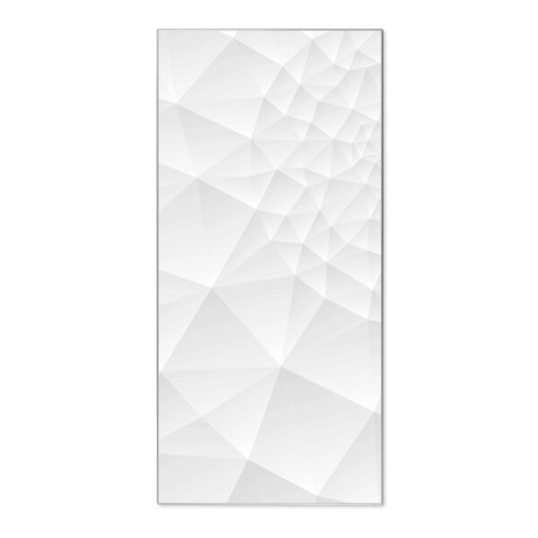 Banjado Magnettafel 37x78cm Magnetwand  Silber Aus Metall Magnetpinnwand Pinnwand Inkl. 4 Magnete Motiv Nautilus