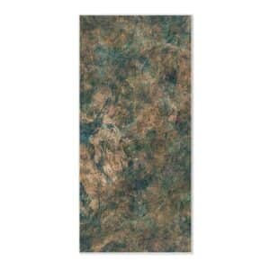 Banjado Magnettafel 37x78cm Magnetwand  Weiß Aus Metall Magnetpinnwand Pinnwand Inkl. 4 Magnete Motiv Kupfer Patina