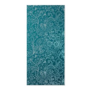 Banjado Magnettafel 37x78cm Magnetwand  Weiß Aus Metall Magnetpinnwand Pinnwand Inkl. 4 Magnete Motiv Mandala Landschaft