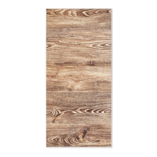 Banjado Magnettafel 37x78cm Magnetwand  Weiß Aus Metall Magnetpinnwand Pinnwand Inkl. 4 Magnete Motiv Maserung