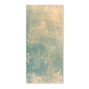 Banjado Magnettafel 37x78cm Magnetwand  Weiß Aus Metall Magnetpinnwand Pinnwand Inkl. 4 Magnete Motiv Patina Grün