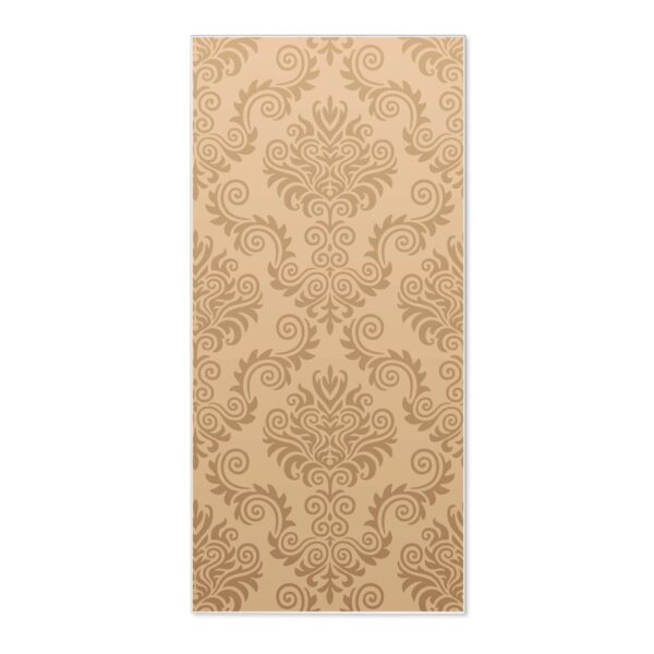 Banjado Magnettafel 37x78cm Magnetwand  Weiß Aus Metall Magnetpinnwand Pinnwand Inkl. 4 Magnete Motiv Tapete Beige