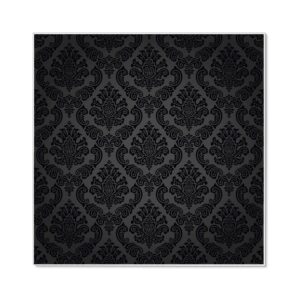 Banjado Magnettafel 50x50cm Magnetwand Weiß Aus Metall Magnetpinnwand Pinnwand Inkl. 4 Magnete Motiv Black Deluxe
