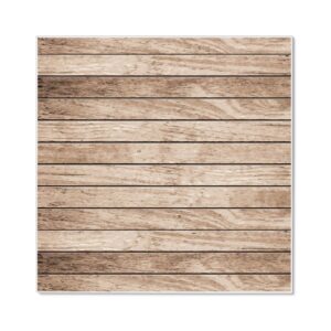 Banjado Magnettafel 50x50cm Magnetwand Weiß Aus Metall Magnetpinnwand Pinnwand Inkl. 4 Magnete Motiv Blasse Holzlatten