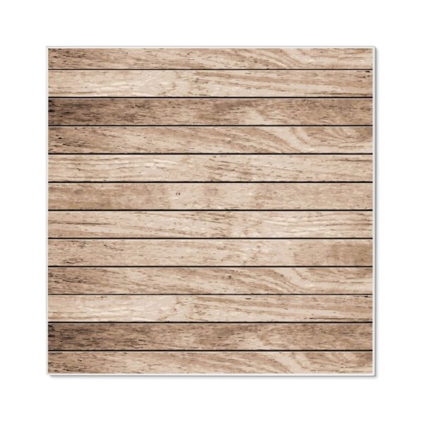 Banjado Magnettafel 50x50cm Magnetwand Weiß Aus Metall Magnetpinnwand Pinnwand Inkl. 4 Magnete Motiv Blasse Holzlatten