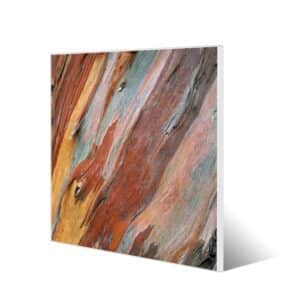 Banjado Magnettafel 50x50cm Magnetwand Weiß Aus Metall Magnetpinnwand Pinnwand Inkl. 4 Magnete Motiv Coloured Wood