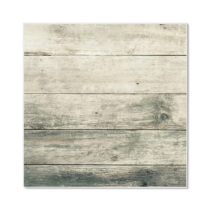 Banjado Magnettafel 50x50cm Magnetwand Weiß Aus Metall Magnetpinnwand Pinnwand Inkl. 4 Magnete Motiv Graue Planken