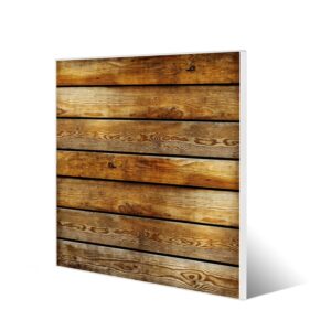 Banjado Magnettafel 50x50cm Magnetwand Weiß Aus Metall Magnetpinnwand Pinnwand Inkl. 4 Magnete Motiv Holzbretter