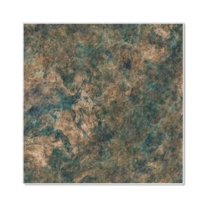 Banjado Magnettafel 50x50cm Magnetwand Weiß Aus Metall Magnetpinnwand Pinnwand Inkl. 4 Magnete Motiv Kupfer Patina