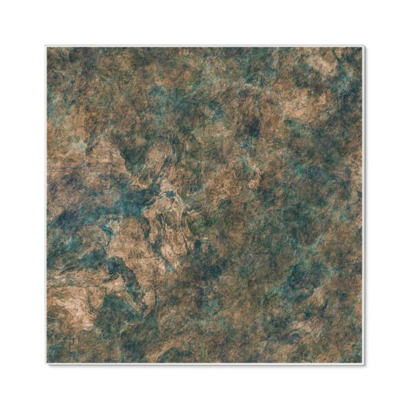 Banjado Magnettafel 50x50cm Magnetwand Weiß Aus Metall Magnetpinnwand Pinnwand Inkl. 4 Magnete Motiv Kupfer Patina