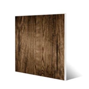 Banjado Magnettafel 50x50cm Magnetwand Weiß Aus Metall Magnetpinnwand Pinnwand Inkl. 4 Magnete Motiv Maserung Dunkel