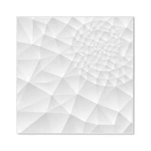 Banjado Magnettafel 50x50cm Magnetwand Weiß Aus Metall Magnetpinnwand Pinnwand Inkl. 4 Magnete Motiv Nautilus