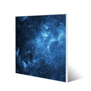 Banjado Magnettafel 50x50cm Magnetwand Weiß Aus Metall Magnetpinnwand Pinnwand Inkl. 4 Magnete Motiv Universum