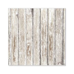 Banjado Magnettafel 50x50cm Magnetwand Weiß Aus Metall Magnetpinnwand Pinnwand Inkl. 4 Magnete Motiv Weißes Holz