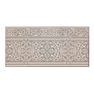 Banjado Magnettafel 78x37cm Magnetwand  Schwarz Aus Metall Magnetpinnwand Pinnwand Inkl. 4 Magnete Motiv Keltischer Knoten