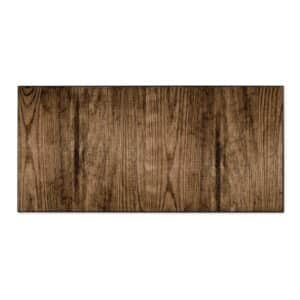 Banjado Magnettafel 78x37cm Magnetwand  Schwarz Aus Metall Magnetpinnwand Pinnwand Inkl. 4 Magnete Motiv Maserung Dunkel