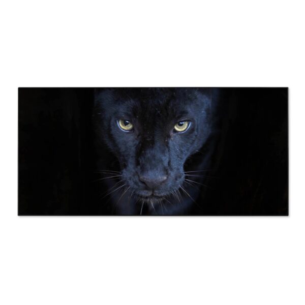 Banjado Magnettafel 78x37cm Magnetwand  Schwarz Aus Metall Magnetpinnwand Pinnwand Inkl. 4 Magnete Motiv Nora