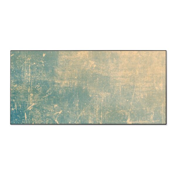 Banjado Magnettafel 78x37cm Magnetwand  Schwarz Aus Metall Magnetpinnwand Pinnwand Inkl. 4 Magnete Motiv Patina Grün