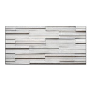 Banjado Magnettafel 78x37cm Magnetwand  Schwarz Aus Metall Magnetpinnwand Pinnwand Inkl. 4 Magnete Motiv Relief
