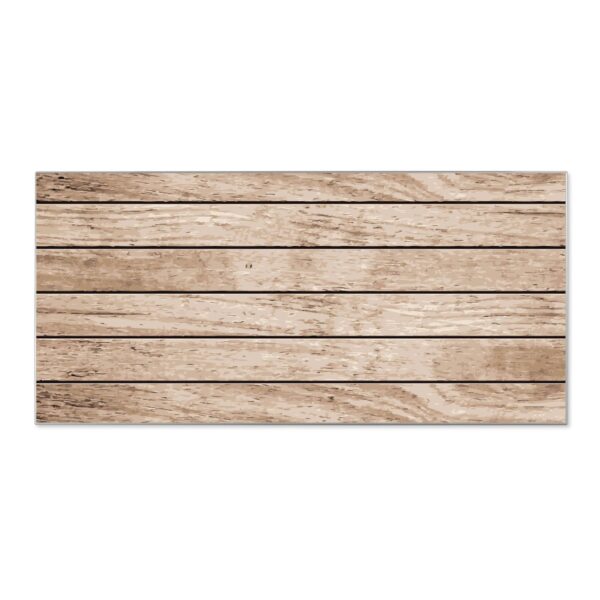 Banjado Magnettafel 78x37cm Magnetwand  Silber Aus Metall Magnetpinnwand Pinnwand Inkl. 4 Magnete Motiv Blasse Holzlatten