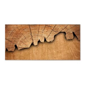 Banjado Magnettafel 78x37cm Magnetwand  Silber Aus Metall Magnetpinnwand Pinnwand Inkl. 4 Magnete Motiv Holz