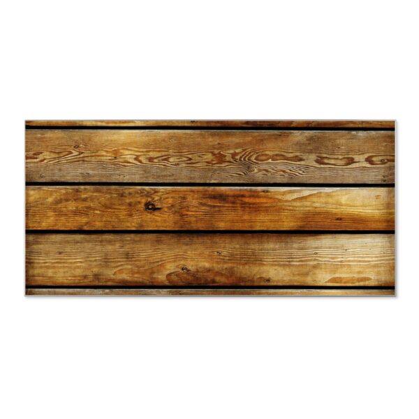 Banjado Magnettafel 78x37cm Magnetwand  Silber Aus Metall Magnetpinnwand Pinnwand Inkl. 4 Magnete Motiv Holzbretter