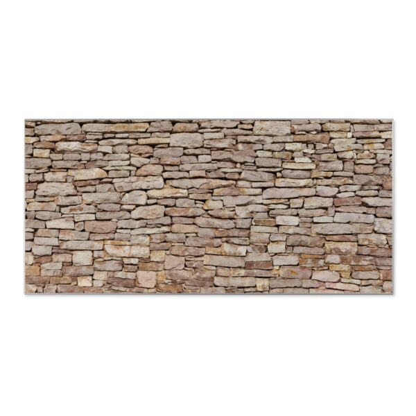 Banjado Magnettafel 78x37cm Magnetwand  Silber Aus Metall Magnetpinnwand Pinnwand Inkl. 4 Magnete Motiv Stadtmauer