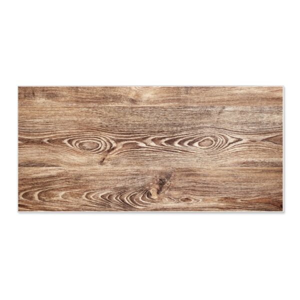 Banjado Magnettafel 78x37cm Magnetwand  Weiß Aus Metall Magnetpinnwand Pinnwand Inkl. 4 Magnete Motiv Maserung
