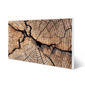 Banjado Magnettafel 78x37cm Magnetwand  Weiß Aus Metall Magnetpinnwand Pinnwand Inkl. 4 Magnete Motiv Zeichen Der Zeit