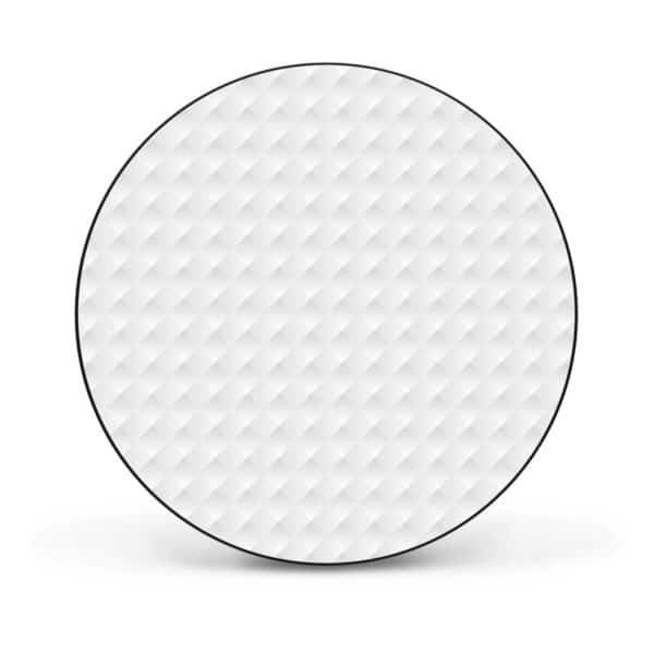 Banjado Magnettafel Rund Größe 47cm Magnetwand Schwarz Aus Metall Magnetpinnwand Pinnwand Motiv In Out