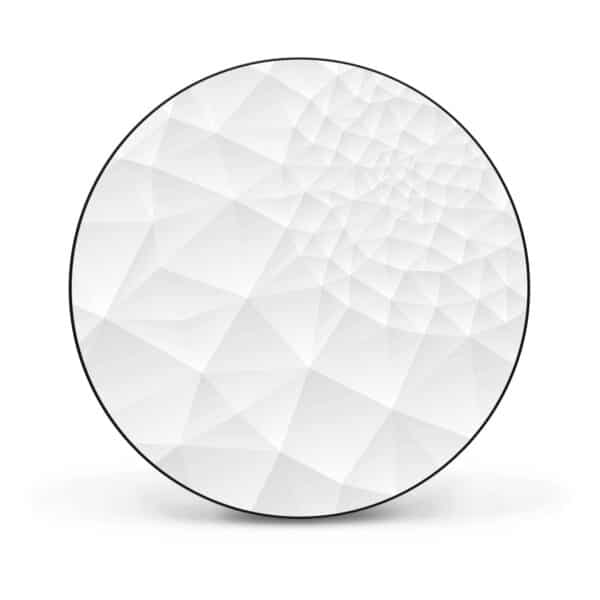 Banjado Magnettafel Rund Größe 47cm Magnetwand Schwarz Aus Metall Magnetpinnwand Pinnwand Motiv Nautilus