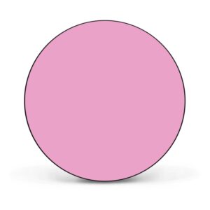 Banjado Magnettafel Rund Größe 47cm Magnetwand Schwarz Aus Metall Magnetpinnwand Pinnwand Motiv Rose