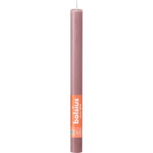 Bolsius Haushaltskerze Rustik Shine 270/23mm Eschenrose 1 Stck.