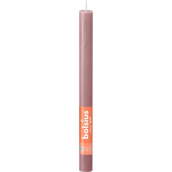 Bolsius Haushaltskerze Rustik Shine 270/23mm Eschenrose 1 Stck.