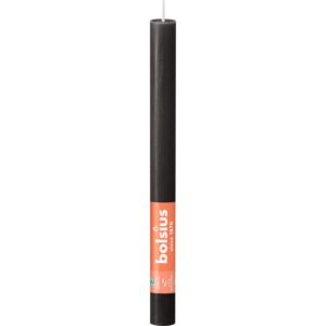 Bolsius Haushaltskerze Rustik Shine 270/23mm Stürmisches Grau 1 Stck.
