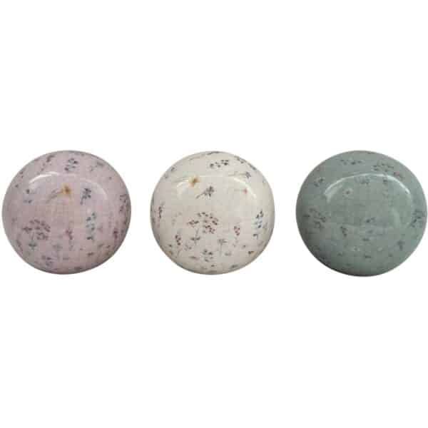 Boltze Deko-Kugel Lilliana Ø 8 cm Farbenauswahl