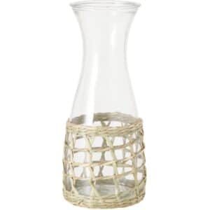 Boltze Karaffe Santos 26 cm x Ø 11 cm Transparent
