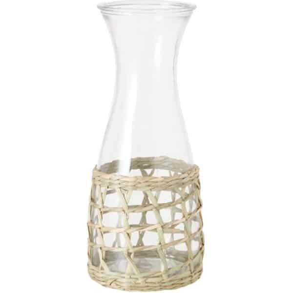 Boltze Karaffe Santos 26 cm x Ø 11 cm Transparent