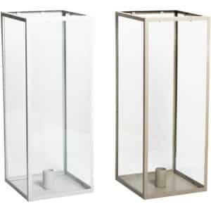 Boltze Windlicht Tarek 38 cm x 15 cm x 15 cm Farbenauswahl