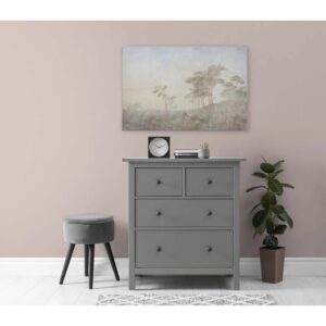 Bricoflor Gemälde Leinwand Mit Landschaft Wandbild In 120 X 80 Cm Vintage Leinwandbild Romantisch Ideal Für Schlafzimmer Und Flur
