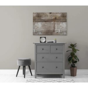 Bricoflor Werkstatt Fabrik Industrie Vintage Retro Dekor Wandbild Mit 3D Effekt Leinwandbild Im Industrial Style In 90 X 60 Cm
