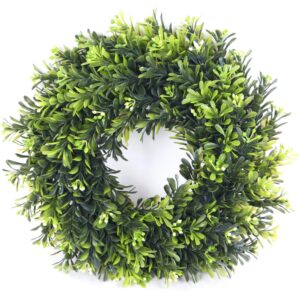 Dekokranz Ø 28 cm Grün-Creme