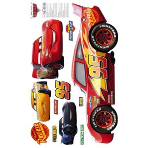 Disney Wandtattoo Cars Rot und Gelb 127 x 200 cm 612439