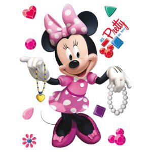 Disney Wandtattoo Minnie Maus Rosa 65 x 85 cm 600185