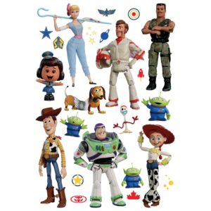 Disney Wandtattoo Toy Story Weiß Grün und Blau 42