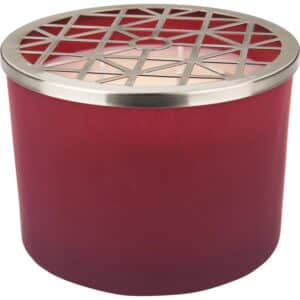 Duftkerze Midnight Mystery Bordeaux-Silber